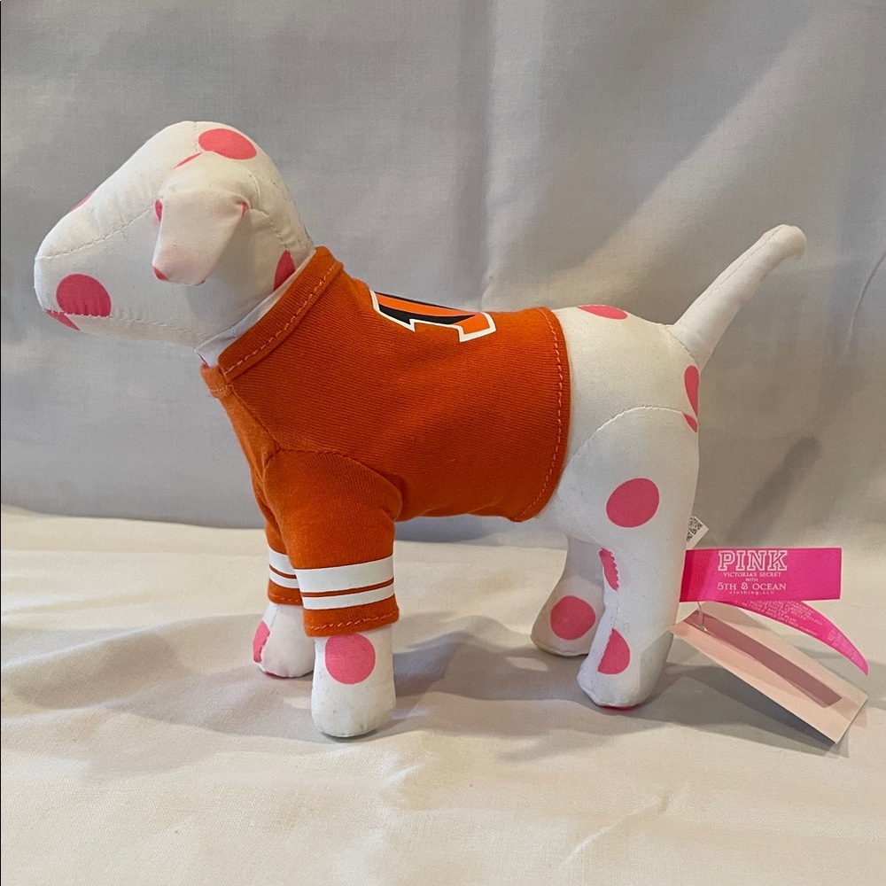 Ultra Rare! PINK Victoria's Secret Dog with Cincinnati Bengal’s Jersey